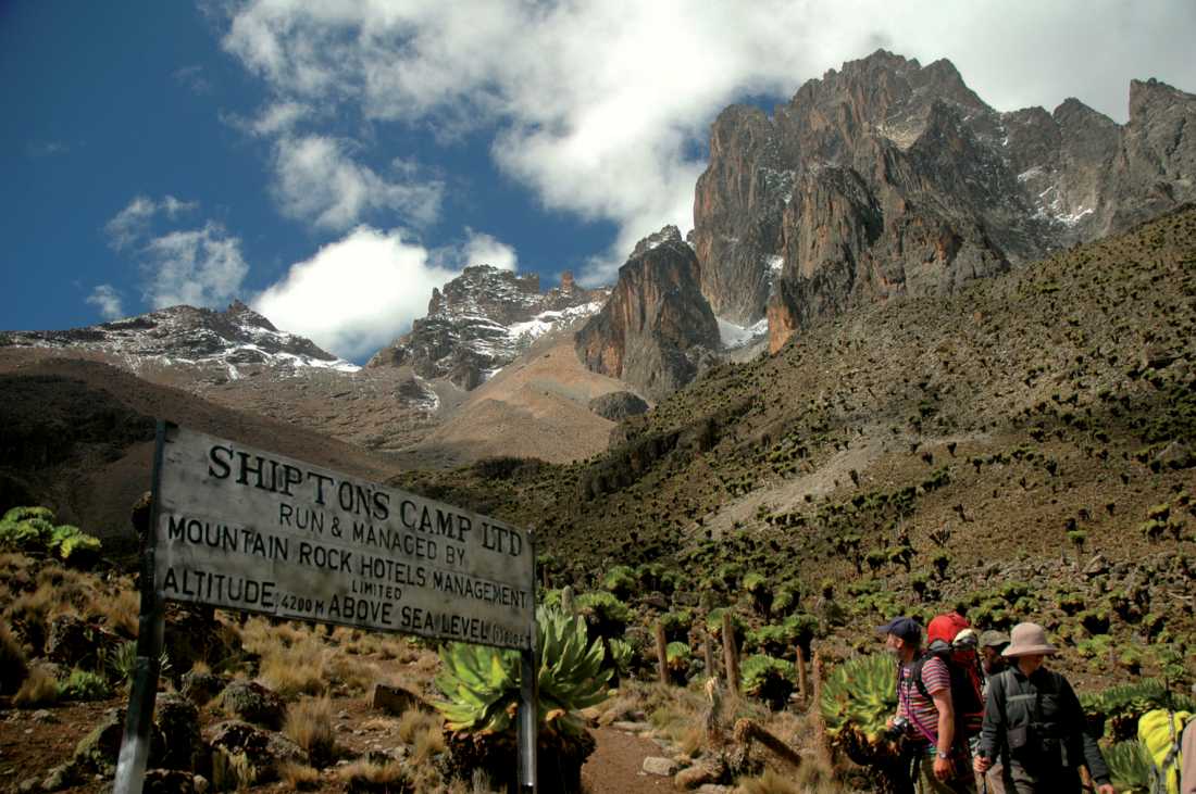 Follow Shipton's route to the summit of Mount Kenya |  Sue Badyari
