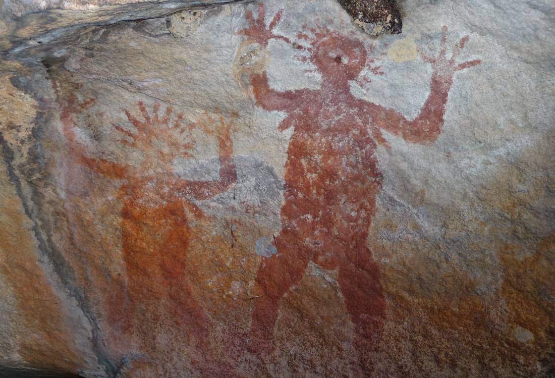 Jawoyn Aboriginal Rock Art is found throughout the escarpment |  <i>Anne Jordan</i>