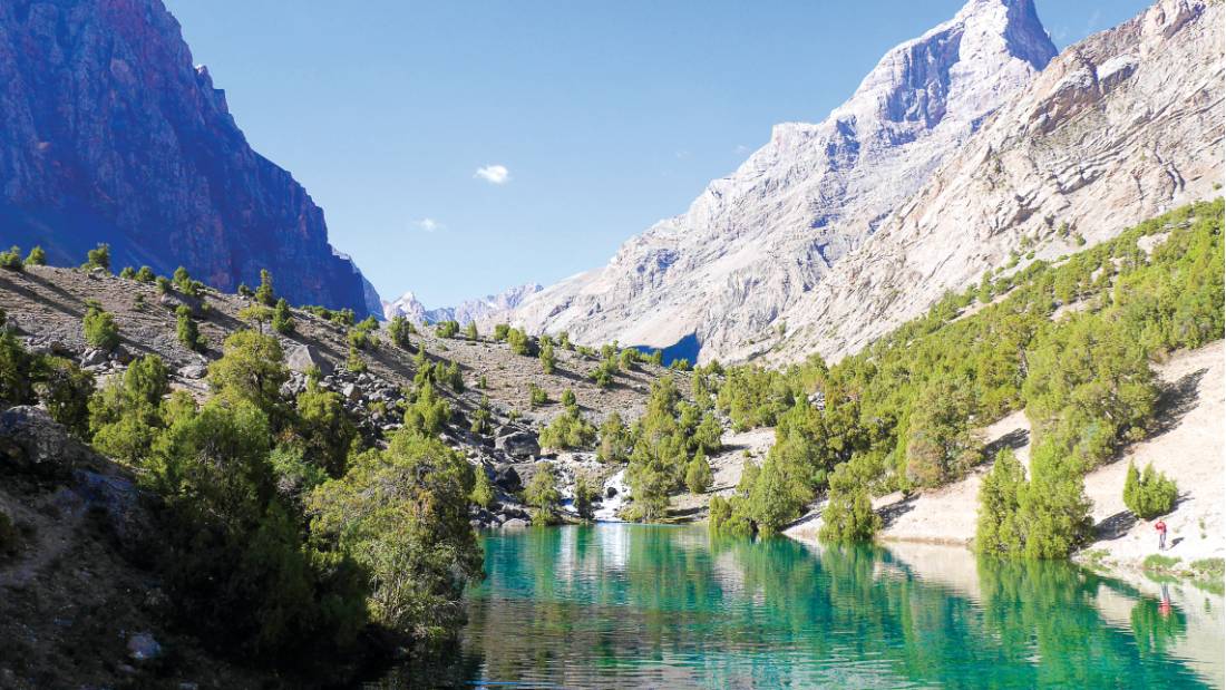 Breathtaking views across Alauddin Lakes and the surrounding valley |  <i>Natalie Tambolash</i>