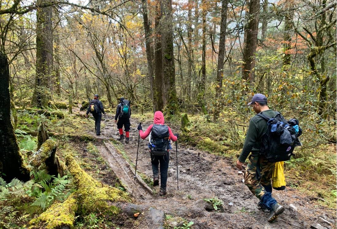 Walking through diverse landscapes on the Bhutan Snowman Trek |  <i>Soren Kruse Ledet</i>