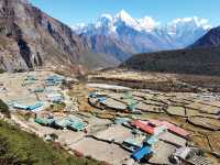 Breathtaking views as we trek down towards Thame |  Monika Molenda