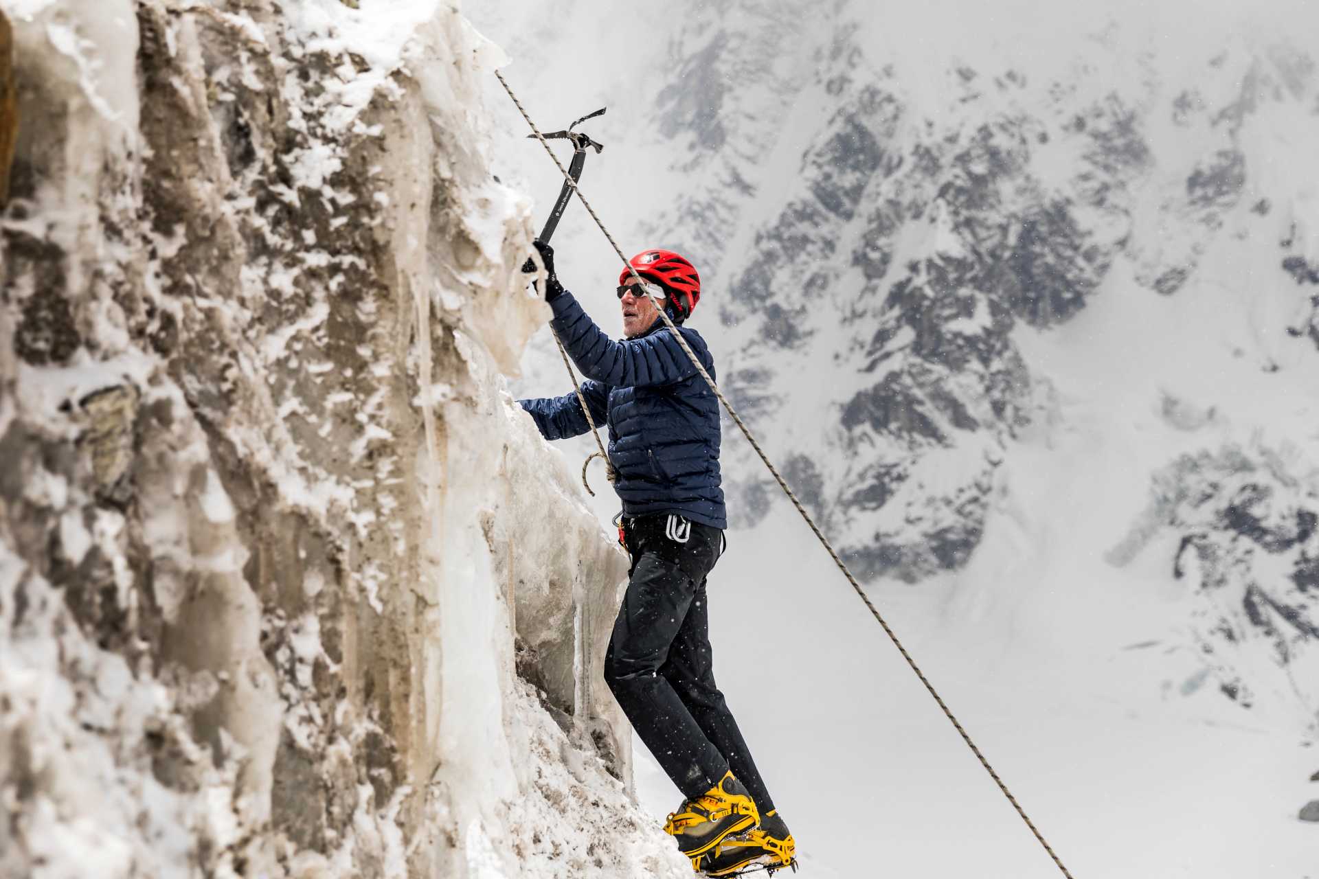 Hone your ice climbing skills with us in Nepal under the guidance of our experienced leaders |  Lachlan Gardiner
