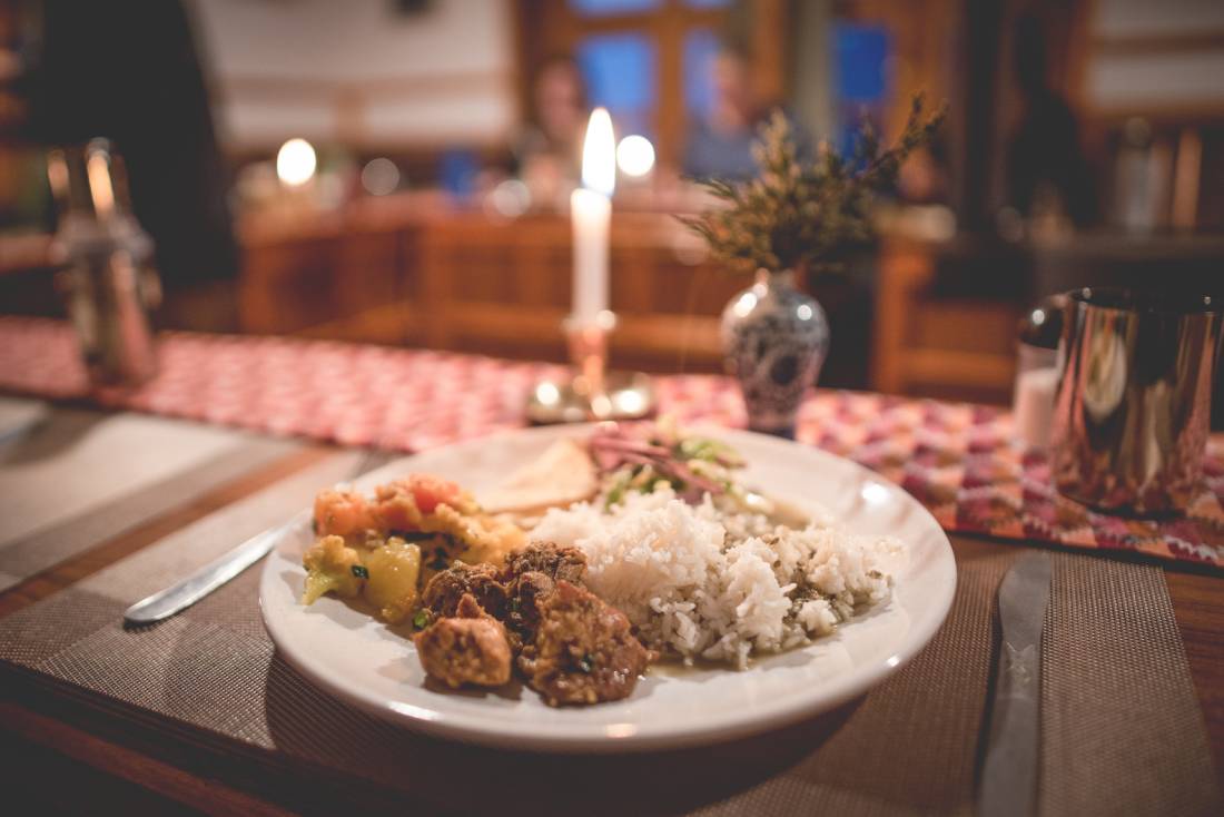 Enjoy delicious, hearty meals prepared by our cooks |  <i>Tim Charody</i>