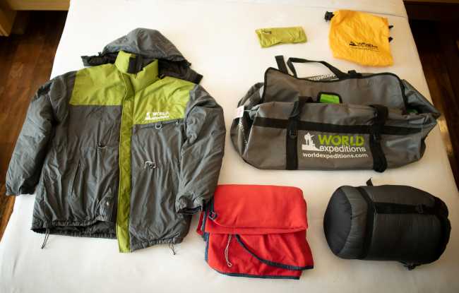Use of essential equipment is included in your trip cost | Tim Charody