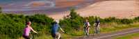 Cycling along the coast in Prince Edward Island National Park |  Tourism PEI / John Sylvester
